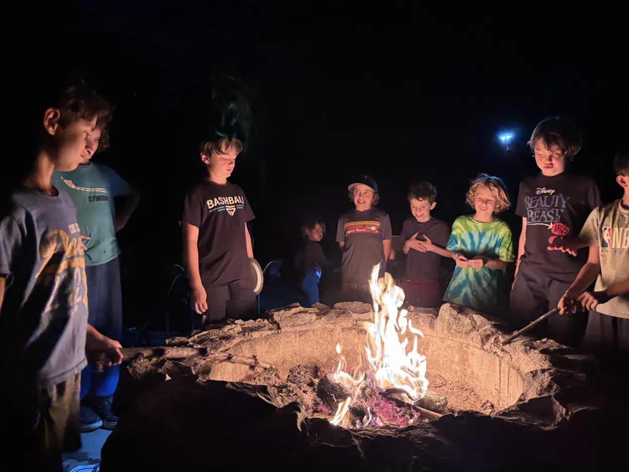 Pack 212 Scouts enjoying an outdoor activity
